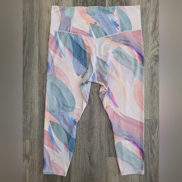 Colorful Athleta Abstract Leggings - Picture 8 of 8